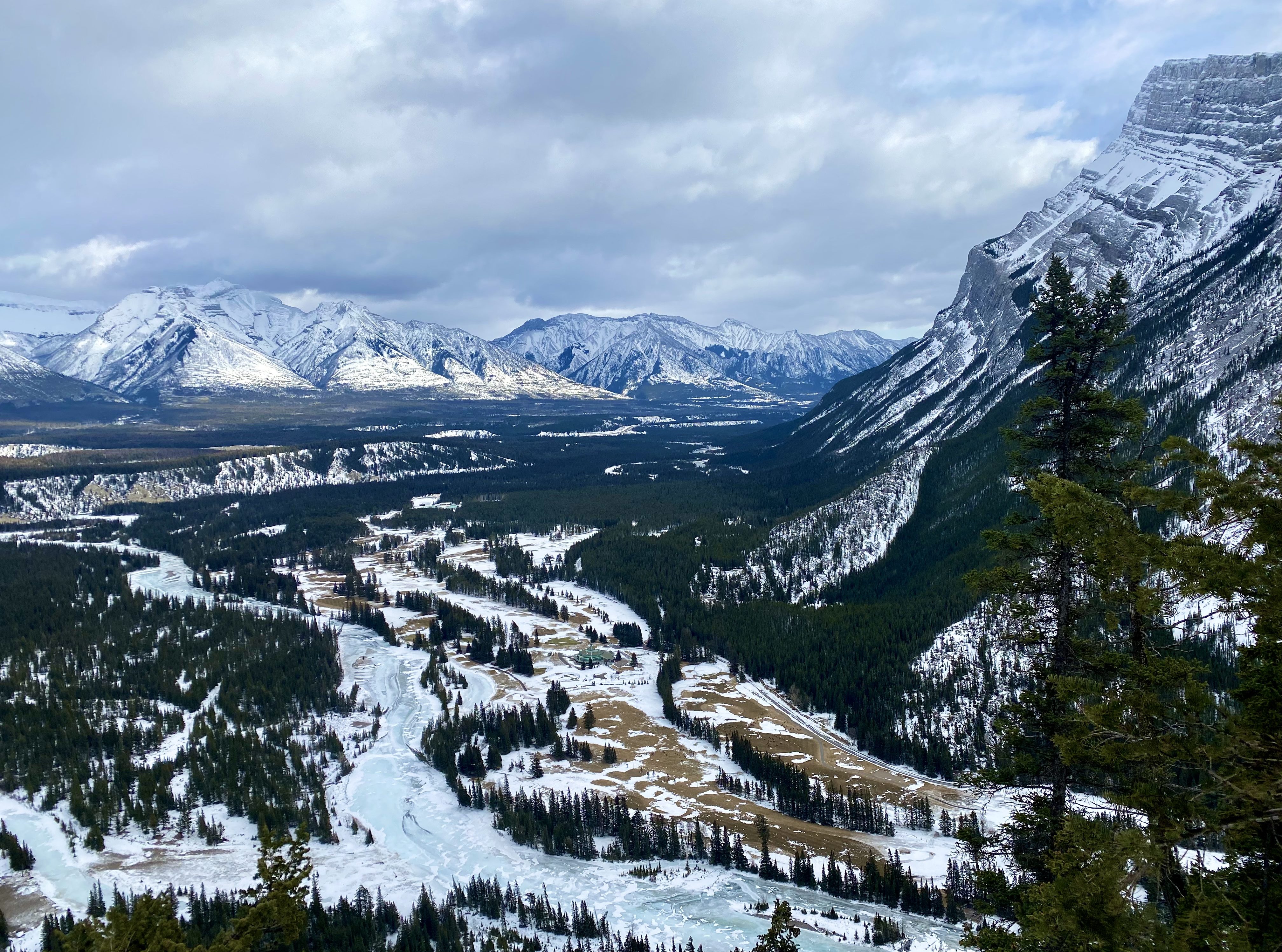 Photo: The view from Tunnel Mountain.